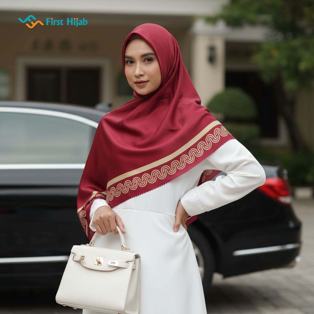 Zayna Printing (Bahan Sophia Silk)
