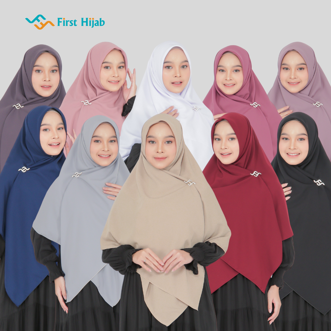 Defect/Reject Hijab | Athifa Segiempat Bahan Wolfis Kategori 1
